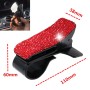 Diamond Car Phone Holder 360 Degree Rotating Creative Car Dashboard Mobile Holders(Red)