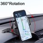 Car Mobile Phone Holder Buckle Instrument Trolley Inner Clip Mobile Phone Navigation Bracket With Number Plate