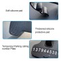 Car Mobile Phone Holder Buckle Instrument Trolley Inner Clip Mobile Phone Navigation Bracket With Number Plate