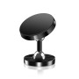 3 PCS  Car Phone Holder Alloy Magnetic Universal Dual Ball Rotating Car Phone Holder, Colour: Matte Black