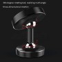 3 PCS  Car Phone Holder Alloy Magnetic Universal Dual Ball Rotating Car Phone Holder, Colour: Matte Black