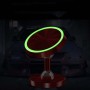 3 PCS  Car Phone Holder Alloy Magnetic Universal Dual Ball Rotating Car Phone Holder, Colour: Luminous Red