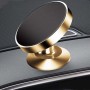 3 PCS  Car Phone Holder Alloy Magnetic Universal Dual Ball Rotating Car Phone Holder, Colour: Golden (Single Ball)