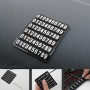 Car Interior Car Multifunctional Instrument Panel Storage Pad Car Phone Bracket Anti-slip Pad With Stop, Style:Stereo Red Circle