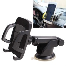 Car Phone Holder Car Air Outlet Mobile Phone Holder Suction Cup Navigation Instrument Panel General, Style:2 in 1(Gray)