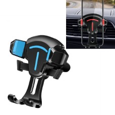 2 PCS Car Phone Holder Air Outlet Car Navigation Bracket Instrument Panel Bracket, Style:Air Outlet(Blue)