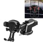 2 PCS Car Phone Holder Air Outlet Car Navigation Bracket Instrument Panel Bracket, Style:Sucker(Black)