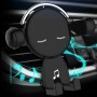 Mobile Phone Holder Car Air Outlet Car Phone Holder Cartoon Navigation Mobile Phone Holder(Black)