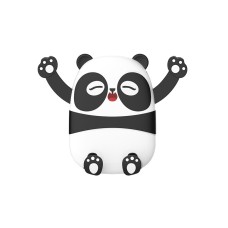 BZ-Z6 Panda Cartoon Car Air Outlet Mobile Phone Holder(Black)