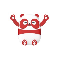 BZ-Z6 Panda Cartoon Car Air Outlet Mobile Phone Holder(Red)