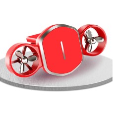 Многофункциональный автомобильный кронштейн магнитный вращение Навигационное автомобильное кронштейн мобильный телефон (красный)
