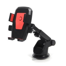 Car Telescopic Rod Automatic Lock Mobile Phone Bracket(A Red)