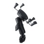 Car Headrest Bracket Motorcycle Rearview Mobile Phone Bracket Style: 6 Claw Small Back Clip (engineering plastic)