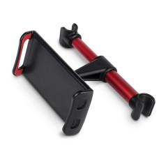 Car Seat Telescopic Bracket Car Rear Pillow Mobile Phone Bracket, Colour: 04 Red