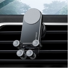 Oatsbasf Car Gravity Metal Bracket Scalable and Stable Mobile Phone Bracket Folding Screen Mobile Phone Exclusive Car Bracket(Outlet Black)