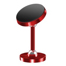ZZ078 High-Feet Double-Ball Phone Bracket Car Magnetic Lazy Phone Holder(Red)