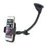 Car Instrument Station Curved Hose Phone Bracket, Style: Sponge Clip