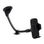 Car Instrument Station Curved Hose Phone Bracket, Style: Sponge Clip