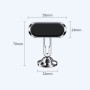 Multifunctional Suction Cup Car Magnetic Mobile Phone Holder, Colour: F56 Black