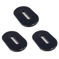 3PCS Q10 Car Dashboard Magnetic Suction Mini Mobile Phone Holder(Black)