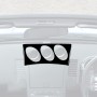 For Nissan 350Z 2003-2009 Car Radio/Air Conditioning Console Sticker, Right Drive