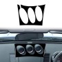 For Nissan 350Z 2003-2009 Car Radio/Air Conditioning Console Sticker, Right Drive