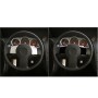 For Nissan 350Z 2003-2009 2pcs Car Steering Wheel Button Frame Type B Decorative Stickers, Left and Right Drive Universal