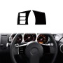 For Nissan 350Z 2003-2009 2pcs Car Steering Wheel Button Frame Type C Decorative Stickers, Left and Right Drive Universal