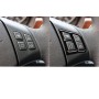 For BMW 3 Series E90 2005-2012 2pcs Car Steering Wheel Buttons Decorative Sticker, Left and Right Drive Universal