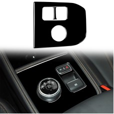 For Ford Mustang Mach E 2021 Car Gear Panel Decorative Sticker, Left and Right Drive Universal(Black)