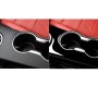 For Ford Mustang 2015-2020 Car Gear Panel Decorative Sticker, Left and Right Drive Universal(Black)