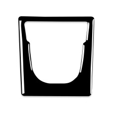 For Porsche Macan 2014-2021 Car Electronic Handbrake Panel Decorative Sticker, Left and Right Drive Universal (Black)