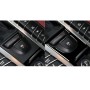 For Porsche Macan 2014-2021 Car Electronic Handbrake Panel Decorative Sticker, Left and Right Drive Universal (Black)