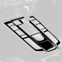 For Porsche Macan 2014-2021 Car Gear Panel Decorative Sticker 5pcs / Set, Left and Right Drive Universal (Black)