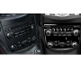 For Nissan 370Z Z34 2009- 3 in 1 Car AC Adjustment Panel Decorative Sticker, Left and Right Drive Universal (Black)