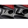 For Nissan 370Z Z34 2009- Car Central Control Heating Button Decorative Sticker, Left and Right Drive Universal (Black)