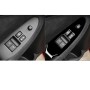 For Nissan 370Z Z34 2009- Car Driver Side Door Lift Panel Decorative Sticker, Left Drive (Black)