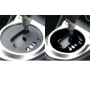 For Nissan 370Z Z34 2009- Car Automatic Transmission Panel Decorative Sticker, Right Drive (Black)