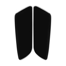 For Ford Mustang 2015-2020 Car Rear Door Panel Decorative Sticker, Left and Right Drive Universal (Black)
