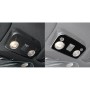 For Ford Mustang 2015-2020 Car Reading Light Decorative Sticker, Left and Right Drive Universal (Black)