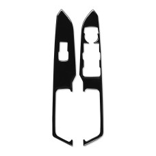 For Ford Mustang 2015-2020 Car Window Lift Panel Decorative Sticker, Right Drive (Black)