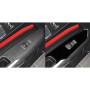 For Ford Mustang 2015-2020 Car Window Lift Panel Decorative Sticker, Right Drive (Black)