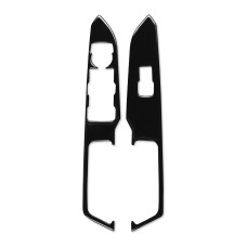 For Ford Mustang 2015-2020 Car Window Lift Panel Decorative Sticker, Left Drive (Black)