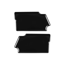 For Ford Mustang 2015-2020 Car Inside Door Bowl Decorative Sticker, Left and Right Drive Universal (Black)