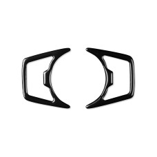 For Ford Mustang 2015-2020 Car Headlight Decorative Sticker, Left and Right Drive Universal(Black)