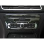 3 ПК, углеродные волокнистые CD CD Central Control панель декоративная наклейка для Audi Q3