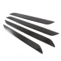 4 PCS Carbon Fibre Car Door Panel Decorative Sticker for Audi Q3