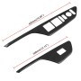 4 PCS Car Carbon Fiber Window Lift Switch Panel Decorative Sticker for Honda Civic 10th Generation