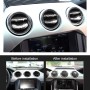 9 PCS Central Air Vents Cover Decorative Sticker Air Outlet Trim Ring for Ford Mustang