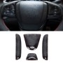 4 in 1 Steering Wheel H Logo Trim Decal Sticker for Honda Civic 10th Gen